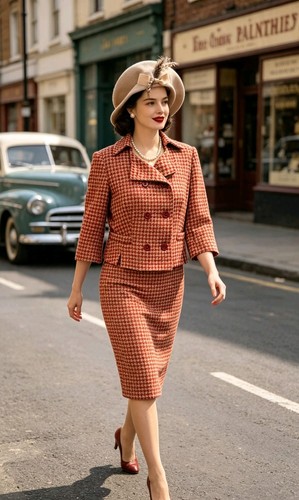 Vintage 1940s 1950s style