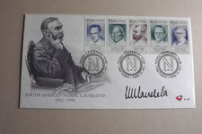 Nelson Mandela signed First