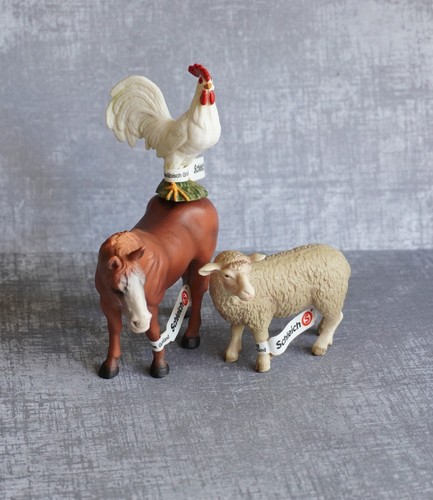 Schleich animals lot 3 - lot, of