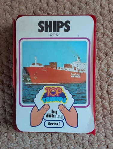 Vintage top trumps ships - -,