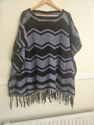 Vintage crochet poncho - vintage,