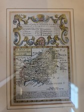 Map of Camarthenshire Double