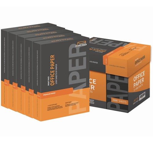 White paper printer copier - a4,