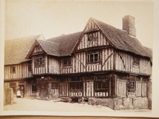 Lavenham Guildhall Timber House c1880s Photo