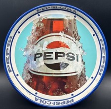 Vintage Pepsi Cola Litho Metal