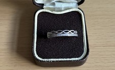 925 silver double - ring, /