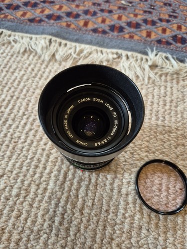 Canon 70mm 4 5 - fd, m/f