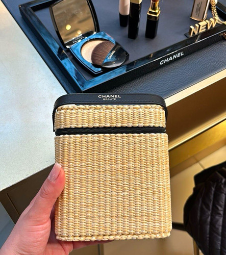 Chanel beauté woven wicker - chanel,