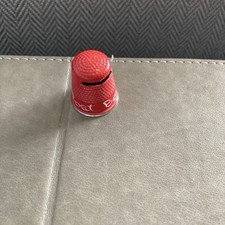 Vintage Collectable Thimble Red Post Box 1985