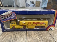 EXTREMELY RARE #3511 Mercedes SK Tankwagen Shell Tanker Yellow 1:55 Siku