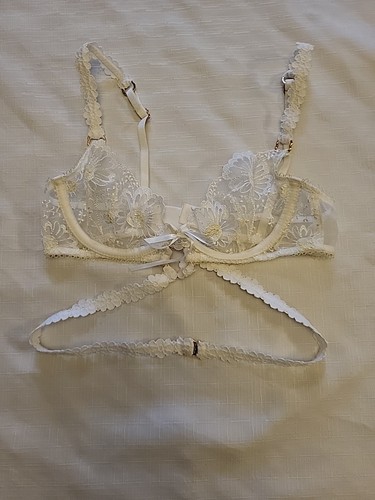 Honey birdette white floral - white,