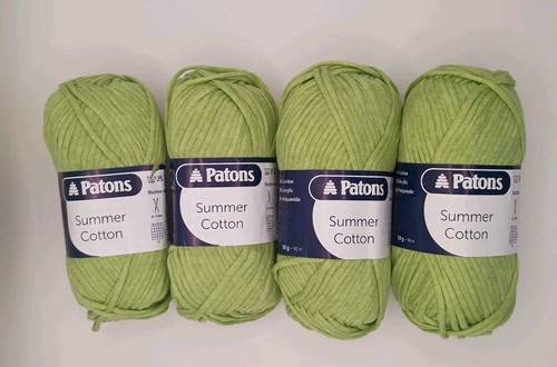 Patons summer cotton green - summer,