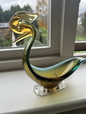 Murano Venetian Glass Duck