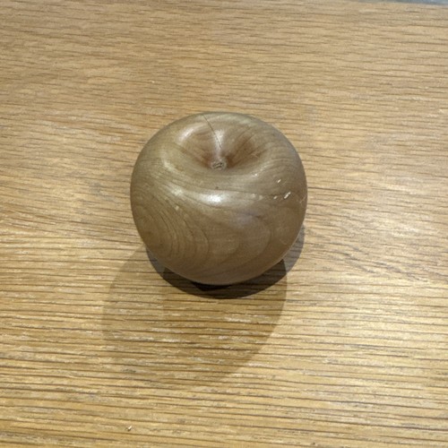 Vintage hand turned wooden - hand,