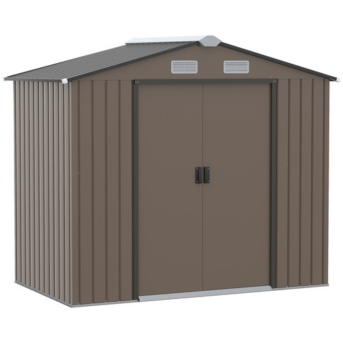 Outsunny 7ft 4ft galvanised - 4ft,