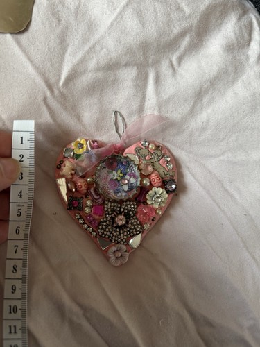 Handmade pink decorative - handmade, heart