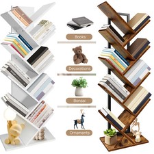 9 Tiers Bookshelf Display