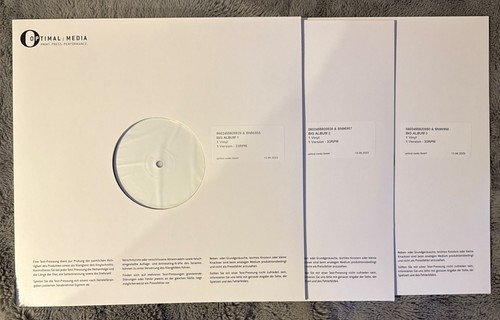 New rare test pressings - new,
