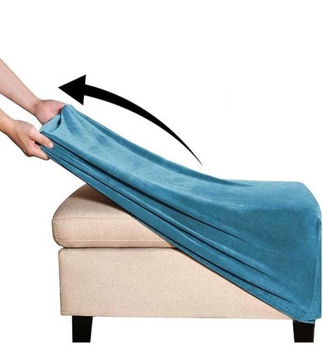 Footstool velvet covers - velvet,
