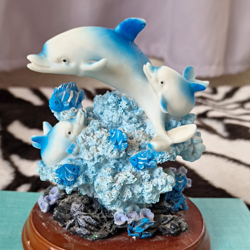 Tina collection dolphin resin - tina,