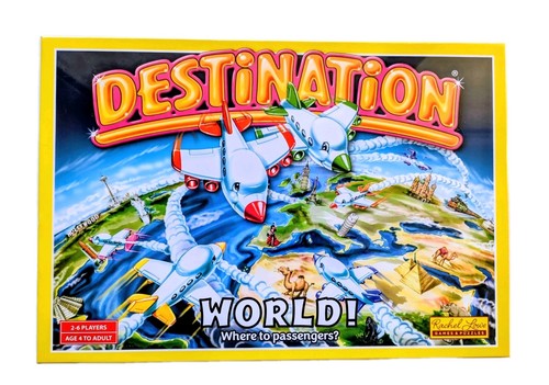 Destination world board game - board,