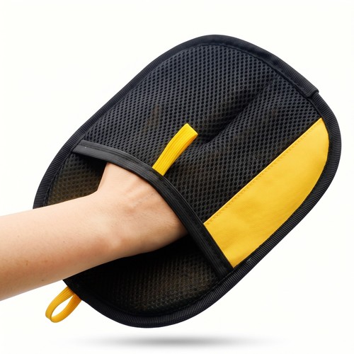 Pet grooming glove double - pet,