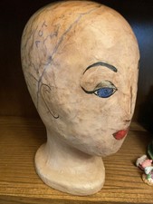 Art Deco Mannequin Head Mache