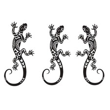 Metal Gecko Wall Decoration