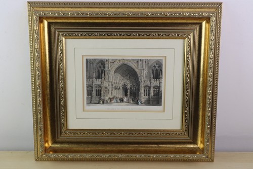 Framed antique georgian - antique,