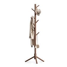 OUTGAVA Wooden Coat Rack