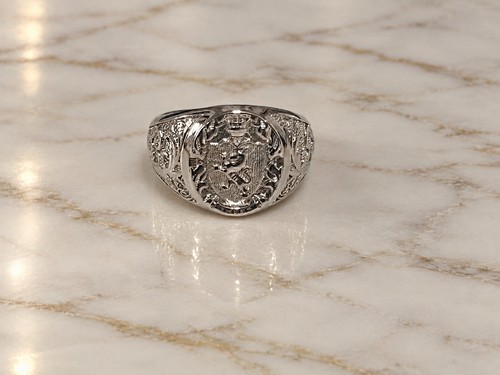 Men silver tone - men's, ring