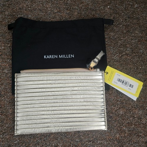 Karen millen metallic leather - karen,