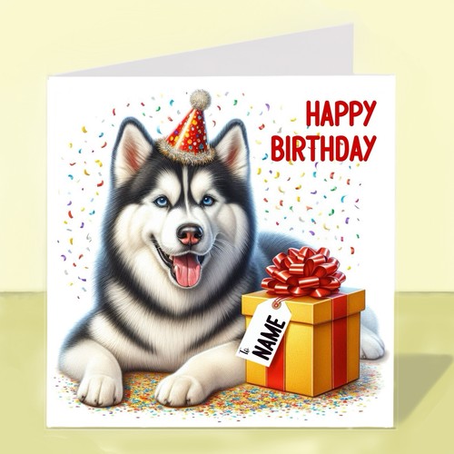 Personalised siberian husky - personalised,
