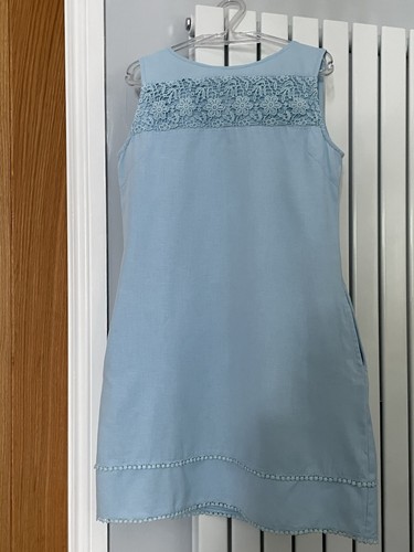 Short blue dress size - blue,
