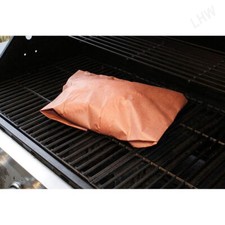 53M BBQ Grill Paper Rolls Butcher's Paper Wrapped Meat Rolls BBQ Steak Pink Uk