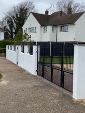 Bi-Fold Gate, Wrought Iron