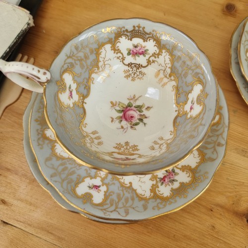 Antique victorian teacups hand - antique,