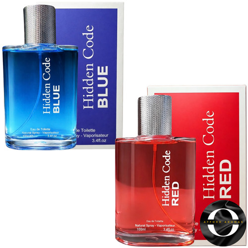Hidden code red blue - blue, men's