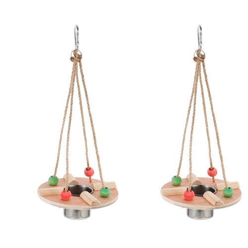 Pcs parrot swing - parrot, feeder