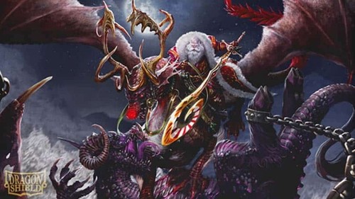 Dragon shield christmas - dragon,