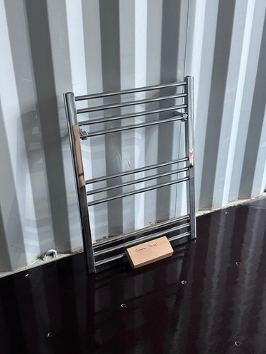 Chrome straight heated towel - chrome,