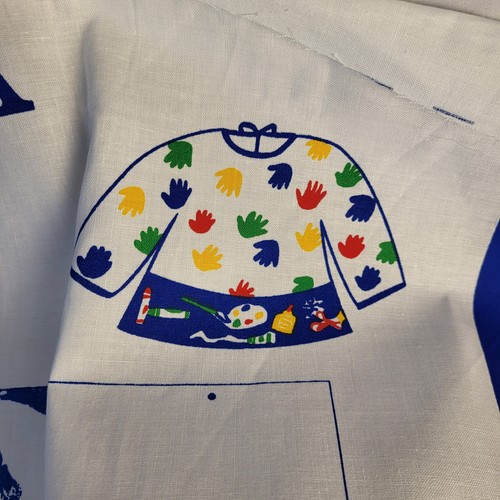 Vtg sewing fabric - sewing, young