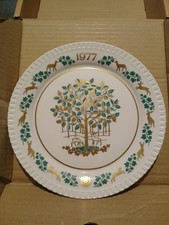 SPODE CHRISTMAS PLATE 1977 (My