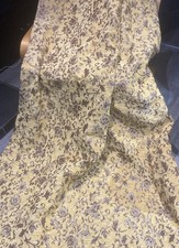 Gold Damask Lined Curtains