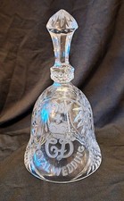 1981 GLASS  BELL  TO CELEBRATE