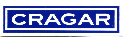Vtg hot rod sticker cragar - sticker,