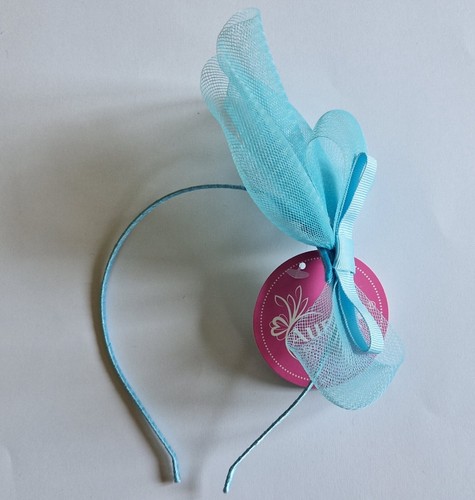 Crin bow fascinator on a - crin, &