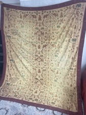 Vintage Antique Indian Gujarati Wall Hanging Embroidery Tapestry, 238x204cm