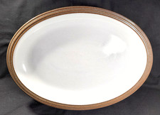 Denby Greystone Oval Plate / Platter, 12½ x 9⅛" / 31.9 x 23.2cm; 10 Available