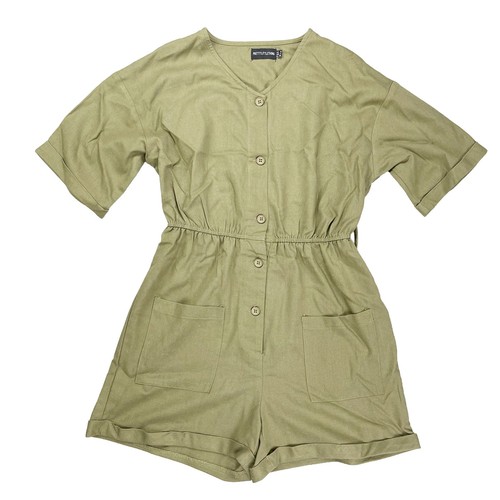 Prettylittlething khaki green - khaki,